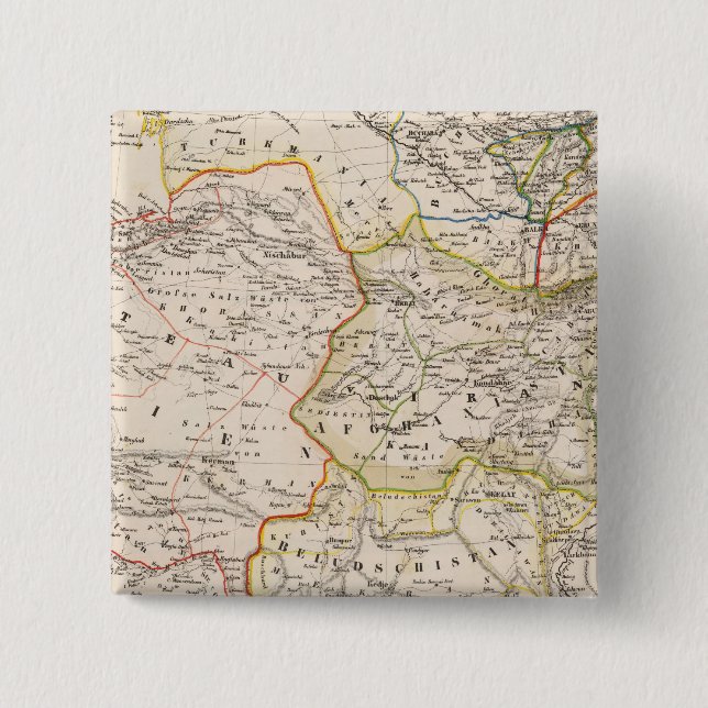 Pakistan und Asien Button (Vorderseite)