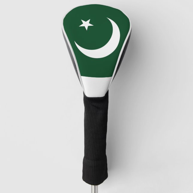 pakistanische Flagge Golf Headcover (Vorderseite)