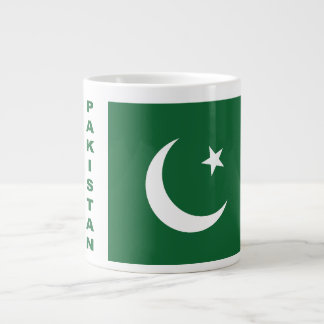 pakistanische Flagge Jumbo-Tasse