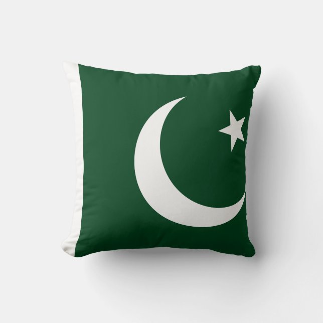 pakistanische Flagge Kissen (Vorderseite)
