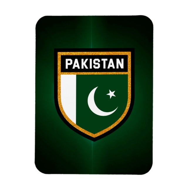 pakistanische Flagge Magnet (Vertikal)