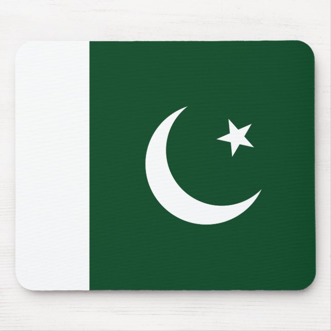 pakistanische Flagge Mousepad (Vorne)