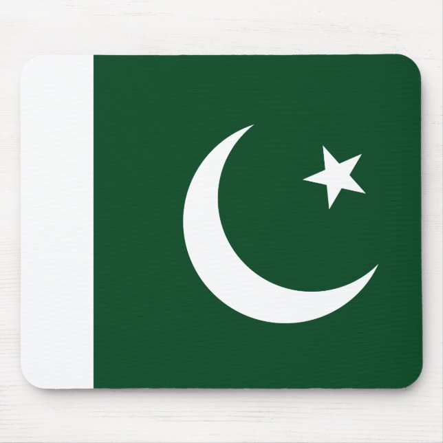 pakistanische Flagge Mousepad (Vorne)