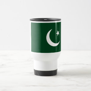 pakistanische Flagge Reisebecher