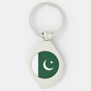 pakistanische Flagge Schlüsselanhänger