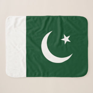 pakistanische Flagge Sherpadecke