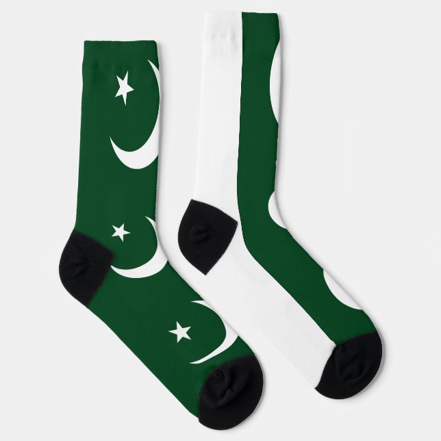 pakistanische Flagge Socken (Rechts)
