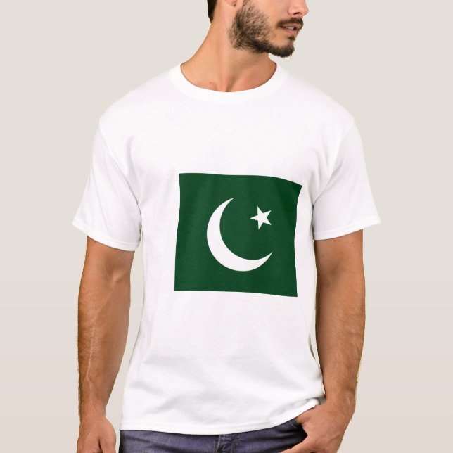 pakistanische Flagge T-Shirt (Vorderseite)
