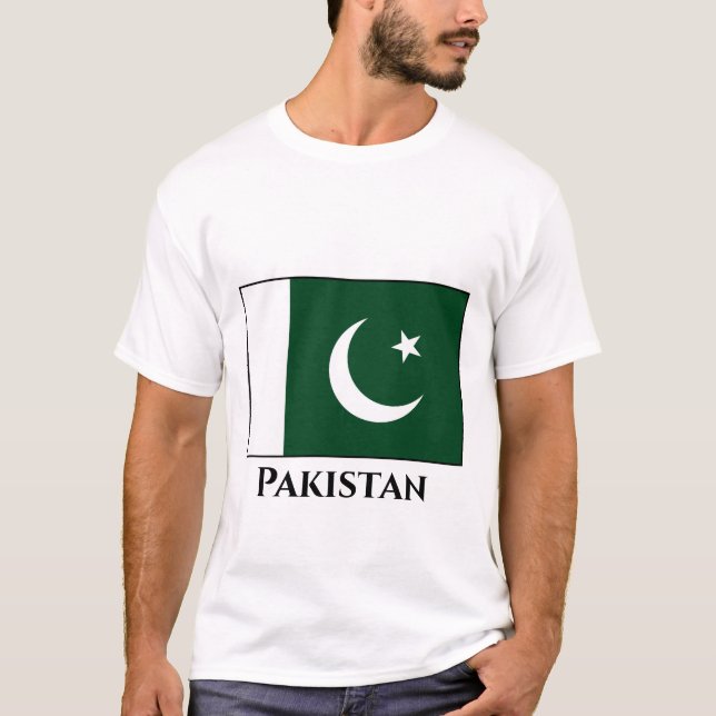 pakistanische Flagge T-Shirt (Vorderseite)