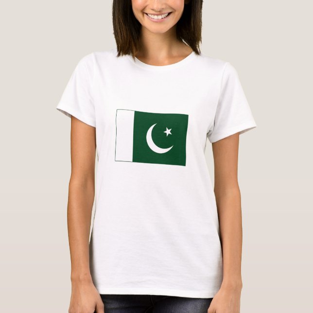 pakistanische Flagge T-Shirt (Vorderseite)