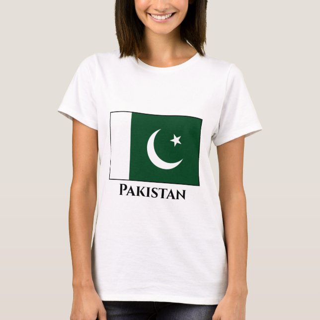 pakistanische Flagge T-Shirt (Vorderseite)