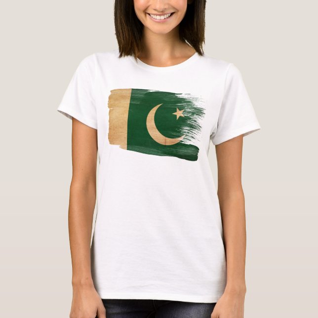 pakistanische Flagge T-Shirt (Vorderseite)