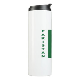 pakistanische Flagge Thermosbecher