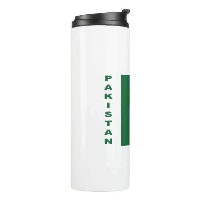 pakistanische Flagge Thermosbecher (Nach links gedreht)