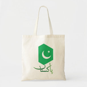 pakistanische Flagge Tragetasche