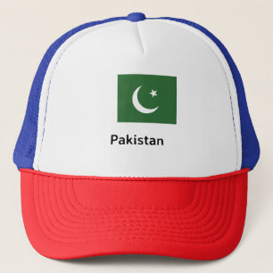 pakistanische Flagge Truckerkappe