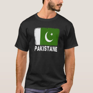 Pakistanische Flagge unterstützt pakistanische Vol T-Shirt