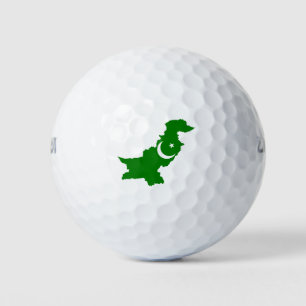 Pakistanische Karte Golfball