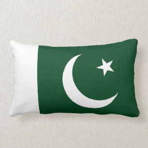 Pakistanisches Flaggenkissen Lendenkissen