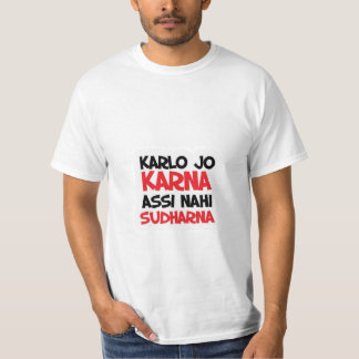 pakistanisches Slogan-Shirt T-Shirt
