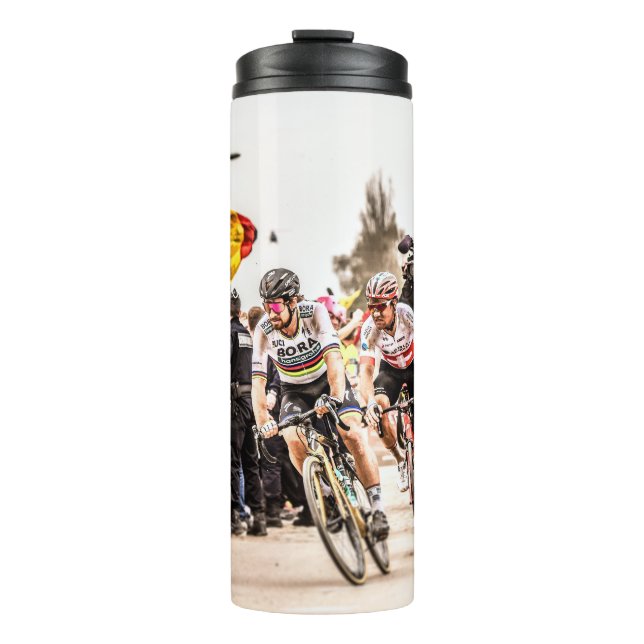 Pakt mit dem Teufel - Paris Roubaix 2018 Thermosbecher (Vorderseite)