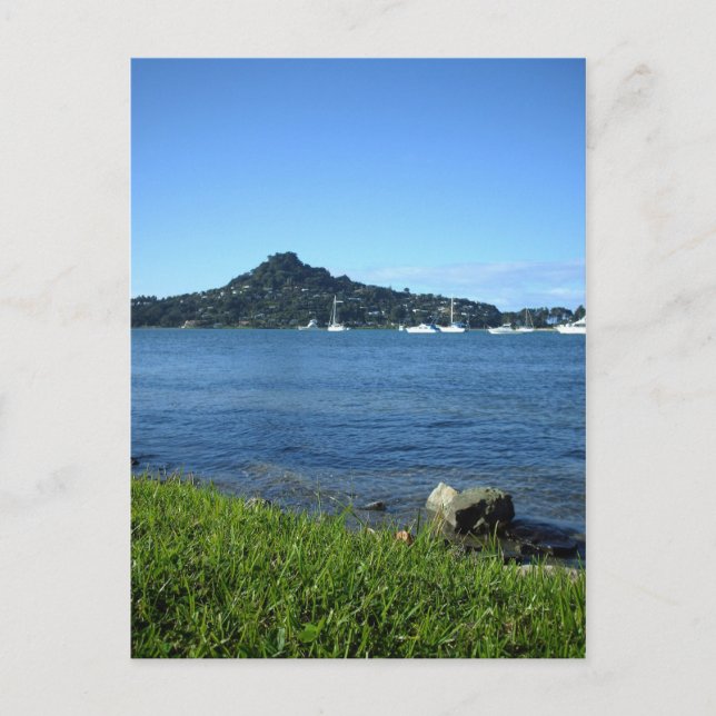 Paku Tairua Neuseeland aus dem Fischereiclub Postkarte (Vorderseite)