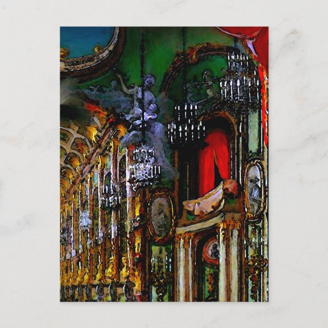 Palace Glamour - Postkarte / Einladungen / UAWG (Vorderseite)