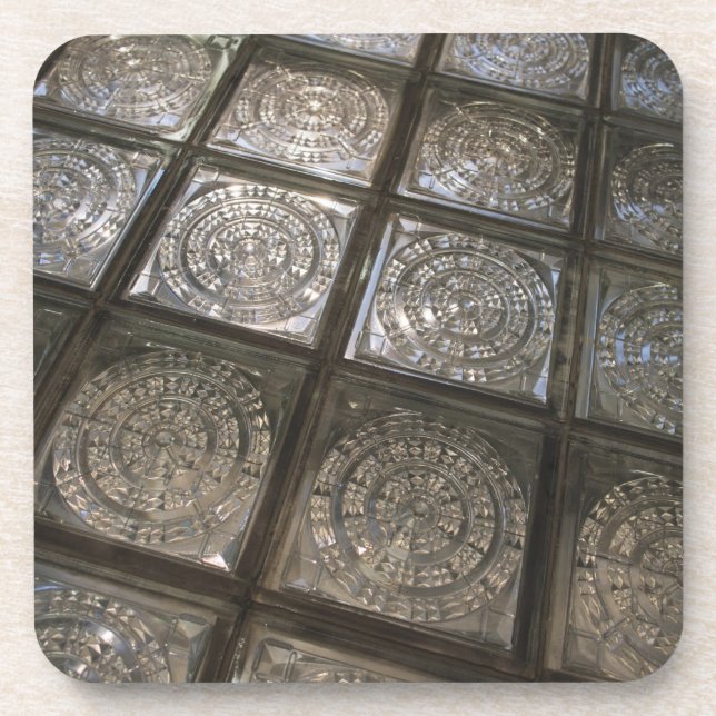 Palacio de Communicaciones, glass flooring Getränkeuntersetzer (Vorderseite)