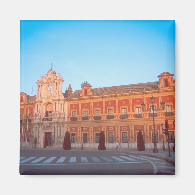 Palacio de Telmo in Sevilla, Spanien Magnet (Vorne)