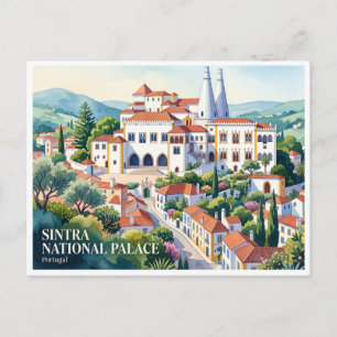 Palácio Nacional de Sintra Portugal Postkarte