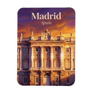 Palacio Real de Madrid Spanien Magnet