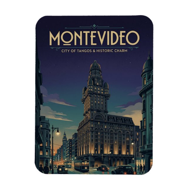 Palacio Salvo Magnet (Vertikal)