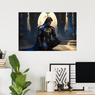 Paladin des Gebet Poster
