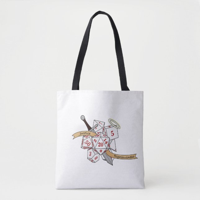 Paladin Dice Design Tasche (Vorderseite)