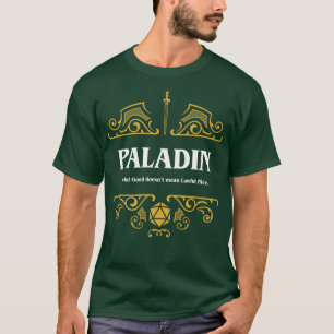 Paladin-Klasse Tabletop-RPG-Gaming T-Shirt