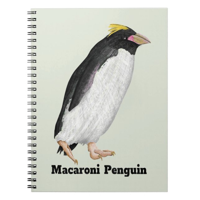 Paläeudyptes Extinct Pinguin Notizblock (Vorderseite)