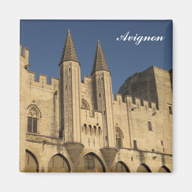 Palais d'Avignon du Pape Magnet (Devant)