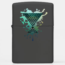 Palais de cristal vert Abstrait