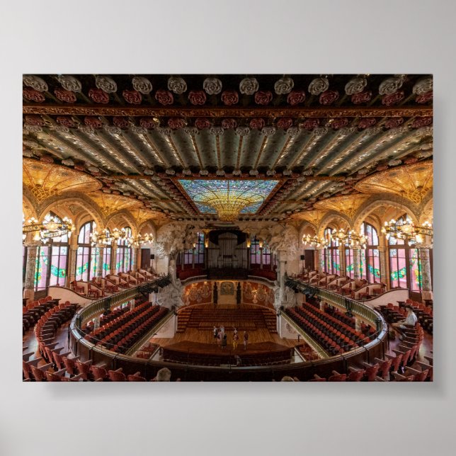 Palais de la Musica Catalana Poster (Vorne)
