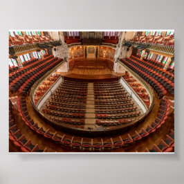 Palais de la Musica Catalana Poster