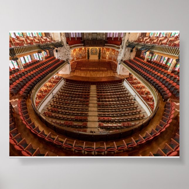 Palais de la Musica Catalana Poster (Vorne)