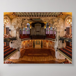 Palais de la Musica Catalana Poster