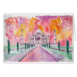 Palais de l'Inde au coucher du soleil