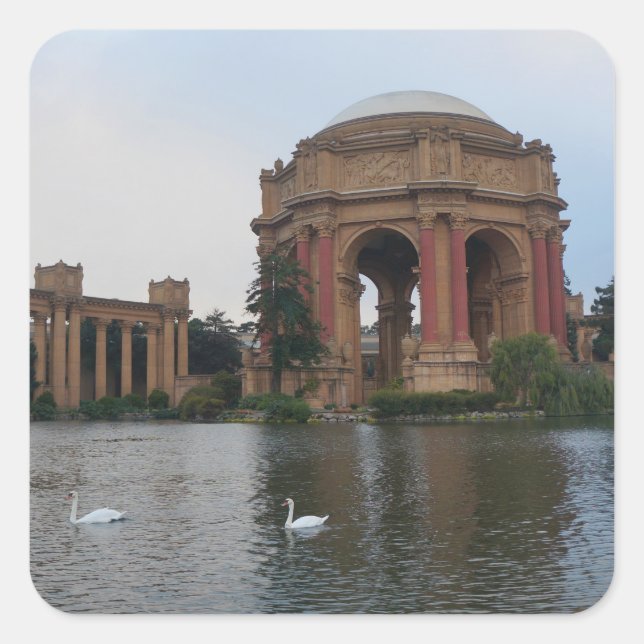 Palais des Beaux-Arts de San Francisco #5 Stickers (Devant)
