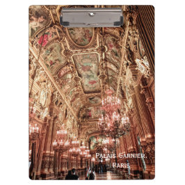 Palais Garnier Oper. Paris. Frankreich. Klemmbrett