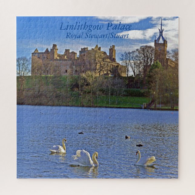 Palais Linlithgow - Royal Stewart/Stuart Puzzle (Vertical)
