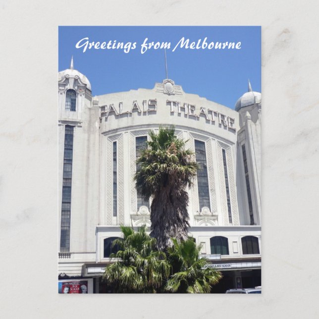 Palais st kilda postkarte (Vorderseite)