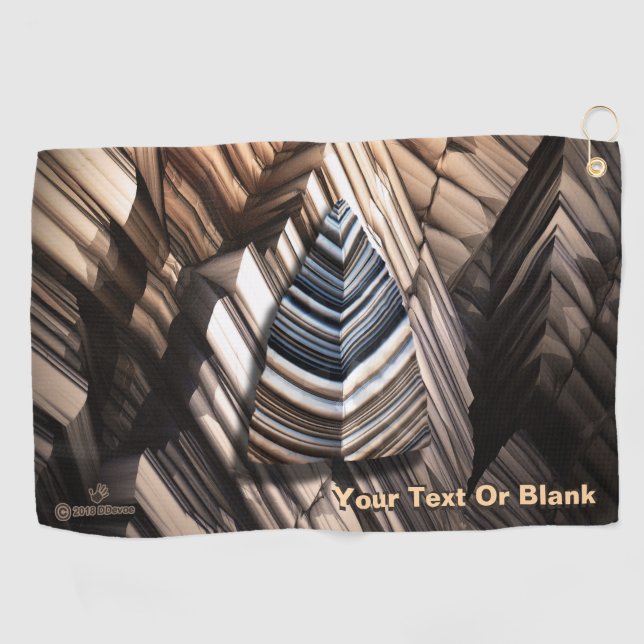 Paläolithik Golfhandtuch (Horizontal)