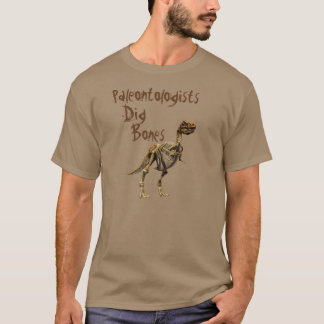 Paläontologe-Grabungs-Knochen T-Shirt