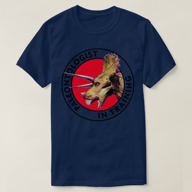 Paläontologe in Ausbildung3 T-Shirt (Design vorne)